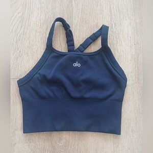Alo Black Seamless Sports Bra